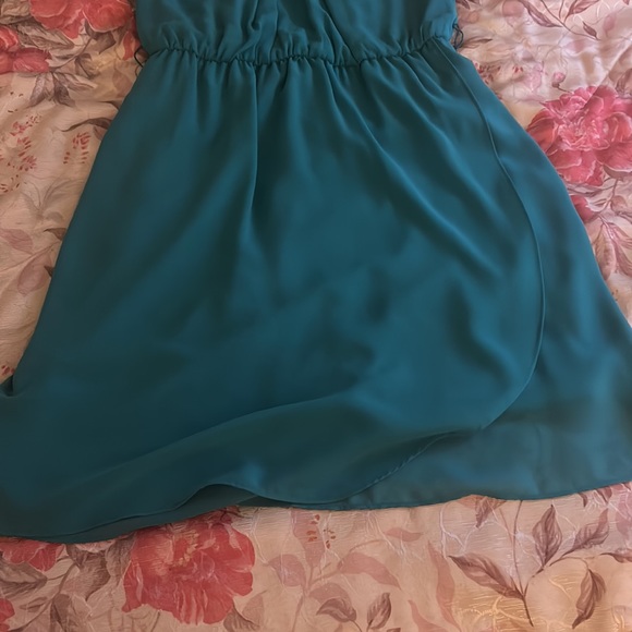 AB Studio Aqua Prom Dress - Picture 3 of 6